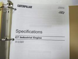 Caterpillar C7 Industrial and Petroleum Engine JRA1-Up, JTF1-Up Service Manual -huolto-ohjekirja