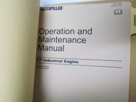Caterpillar C7 Industrial and Petroleum Engine JRA1-Up, JTF1-Up Service Manual -huolto-ohjekirja