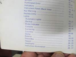 Ford Thunderbird XR-7 1980 Electrical &amp; Vacuum Troubleshooting Manual