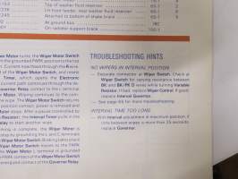 Ford Thunderbird XR-7 1980 Electrical &amp; Vacuum Troubleshooting Manual
