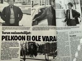 Apu 1985 nr 12, Anna-Liisa Tilus, Matti Pellonpää, Turun naisautoilijat - pelkoon ei ole varaa, tähtijuttu Pohjanmaa