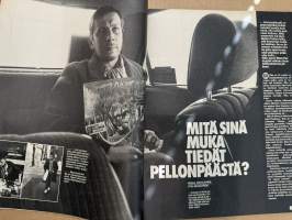 Apu 1985 nr 12, Anna-Liisa Tilus, Matti Pellonpää, Turun naisautoilijat - pelkoon ei ole varaa, tähtijuttu Pohjanmaa