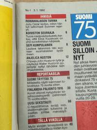 Apu 1992 nr 1, Arja Koriseva, Suomi 75 vuotta