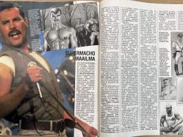 Apu 1992 nr 3, Arto Melleri ja Nadja Pyykkö, Mikko Kivinen, Toni Nieminen - ihailijakuva, Tom of Finland