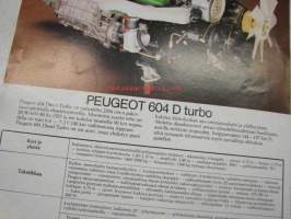 Peugeot 604 D Turbo 1979 -myyntiesite
