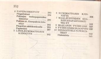 Maalarin aine- ja ammattioppi