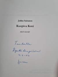 Kuopiva koni (signeerattu, tekijän omiste)