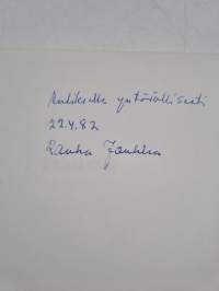 Tikankontti (signeerattu, tekijän omiste)