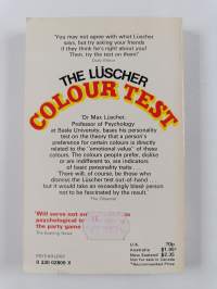 The Lüscher colour test