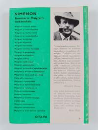 Maigret ja mies Seinen rannalta
