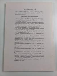 Punaisten taistelutappiot kaatuneina 1918 (signeerattu, tekijän omiste)