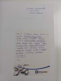 Punaisten taistelutappiot kaatuneina 1918 (signeerattu, tekijän omiste)