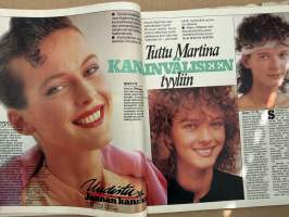 Jaana 1983 nr 9, Paula Siimes, Kari Väänänen, Tommy Tabermann, uudistu Jaanan kanssa Martina Kallionalusta, Eva Anttila, Eija-Elina Bergholm