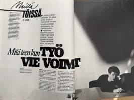 Jaana 1983 nr 9, Paula Siimes, Kari Väänänen, Tommy Tabermann, uudistu Jaanan kanssa Martina Kallionalusta, Eva Anttila, Eija-Elina Bergholm