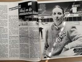 Jaana 1983 nr 12, Irina Milan, Jane Erkko, Lenita Airisto, miesten muoti, Tuija-Maija Niskanen, Parhaiten pukeutuneet - Riitta Luhtanen, Monacon kevätjuhlissa