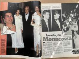 Jaana 1983 nr 12, Irina Milan, Jane Erkko, Lenita Airisto, miesten muoti, Tuija-Maija Niskanen, Parhaiten pukeutuneet - Riitta Luhtanen, Monacon kevätjuhlissa