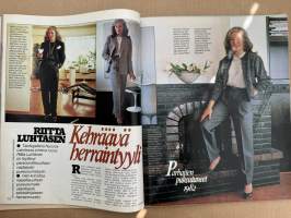 Jaana 1983 nr 12, Irina Milan, Jane Erkko, Lenita Airisto, miesten muoti, Tuija-Maija Niskanen, Parhaiten pukeutuneet - Riitta Luhtanen, Monacon kevätjuhlissa