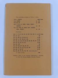 FF communications n:o 104 : Zur finnischen mythologie 1 (lukematon)