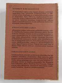 Suomen kirjallisuus 8 : Kirjallisuuden lajeja