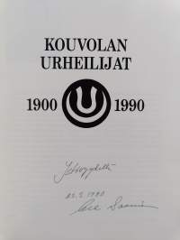 Kouvolan urheilijat 1900-1990 (signeerattu)