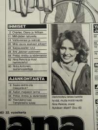 Jaana 1983 nr 11, Diana ja Charles, Ahti Jokinen, Savoy-maljakko, Pirkko Anttila, Riitta Anttonen