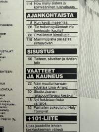Jaana 1983 nr 15, Jessica Lang, Anne Pohtamo, Satu Tiivola, Parhaiten puleutuneet - Hely Törnqvist, juustot, Matikaisten talo Espoossa, Brigitte Bardot