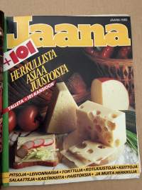 Jaana 1983 nr 15, Jessica Lang, Anne Pohtamo, Satu Tiivola, Parhaiten puleutuneet - Hely Törnqvist, juustot, Matikaisten talo Espoossa, Brigitte Bardot