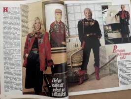 Jaana 1983 nr 15, Jessica Lang, Anne Pohtamo, Satu Tiivola, Parhaiten puleutuneet - Hely Törnqvist, juustot, Matikaisten talo Espoossa, Brigitte Bardot
