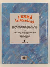 Lehmä kelkkamäessä