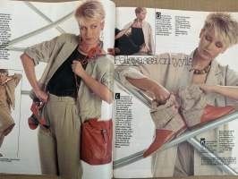 Jaana 1983 nr 17, Marita Pekkala, Euroviisut, Kirsti Ortola, Parhaiten pukeutuneet - Kristina Horn, Liisa Kulhia, Pellavassa on tyyliä, Myt mennään Japaniin