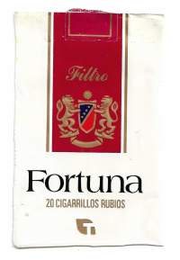Fortuna - vintage tupakkaetiketti