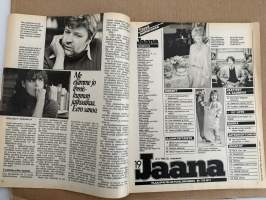 Jaana 1983 nr 19, Kristiina Halkola, Eeva Kuuskoski-Vikatmaa, Maija-Liisa Peuhu, Kyösti Varis, Hyvän olon liite, Kevin Kline