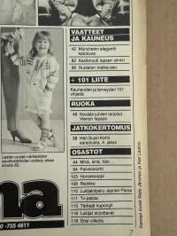 Jaana 1983 nr 19, Kristiina Halkola, Eeva Kuuskoski-Vikatmaa, Maija-Liisa Peuhu, Kyösti Varis, Hyvän olon liite, Kevin Kline