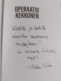 Operaatio Kekkonen (signeerattu, tekijän omiste)