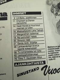 Jaana 1983 nr 20, Lill-Babs, Johanna Raunio-Hakkarainen, Työtä ja jännitystä ilmassa, noin seitsemän sisarusta ja lentopallo
