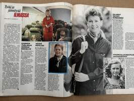Jaana 1983 nr 20, Lill-Babs, Johanna Raunio-Hakkarainen, Työtä ja jännitystä ilmassa, noin seitsemän sisarusta ja lentopallo