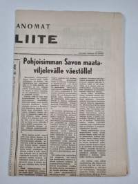 Iisalmen sanomat 4/1946 : Vaaliliite
