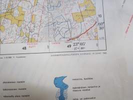 Pampari peruskartta 1:20 000 1963