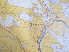 Kojonkulma peruskartta 1:20 000 1963