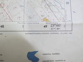 Koivukylä peruskartta 1:20 000 1963