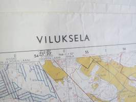 Viluksela peruskartta 1:20 000 1963