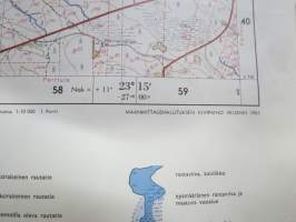 Kauhanoja peruskartta 1:20 000 1963