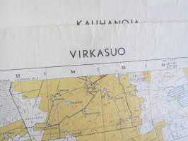 Virkasuo peruskartta 1:20 000 1963