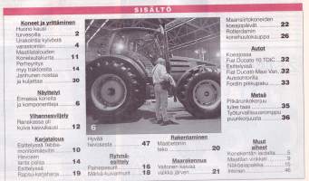 Koneviesti 1998 N:o 23 (4.12.) -  Oma järvi mittatilaustyönä. Tebbe-monitoimilevitin. Fiat Ducato 10 TDIC. Maabetonin teko.