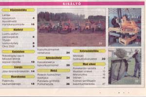 Koneviesti 2000 N:o 13 (.) -  Suuri kaivurikuormain -testi. Kaivukoneet.Robottilypsy osa 4. Joke -lämminilmakehitin