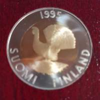 10 markkaa  1995 kolikko