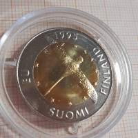 10 markkaa  1995 kolikko