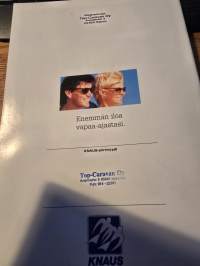 Knauss matkailuvaunu myyntiesite