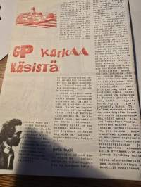 Vauhti ratti 1, 1975 lehti. lehden eka numero
