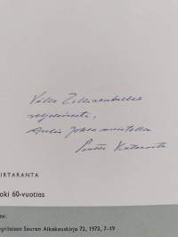 Aulis J. Joki 60-vuotias (signeerattu, tekijän omiste)
